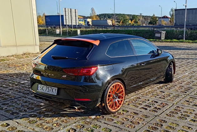 Seat Leon cena 85000 przebieg: 86420, rok produkcji 2017 z Jaworzno małe 56